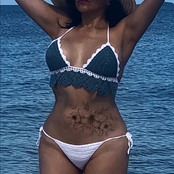 Isabella Handmade Crochet Bikini & Bralette - Picture 4 of 13